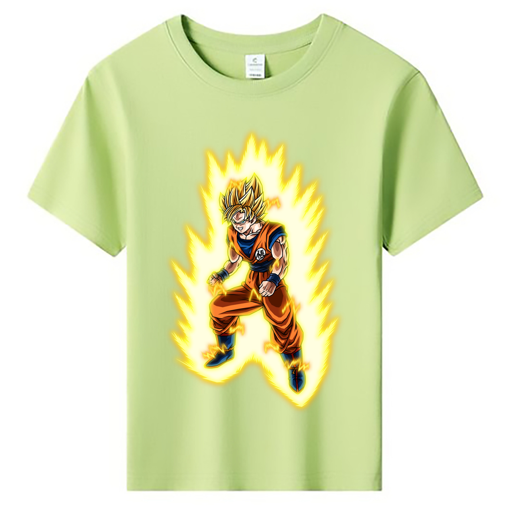（画像用） ドラゴンボール 孫悟空（そん ごくう）Son Goku カカロット DRAGON BALL Kakarotto 綿100％キッズTシャツ（フロントプリント）
